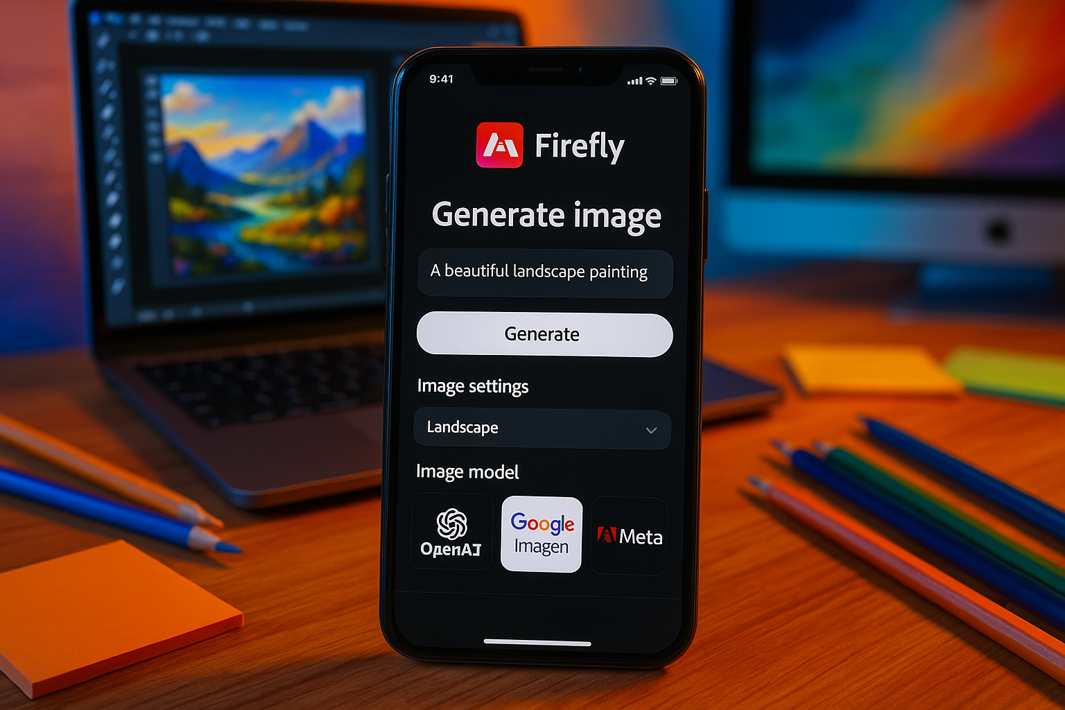 Adobe intègre des modèles d’IA d’OpenAI et de Google dans Firefly